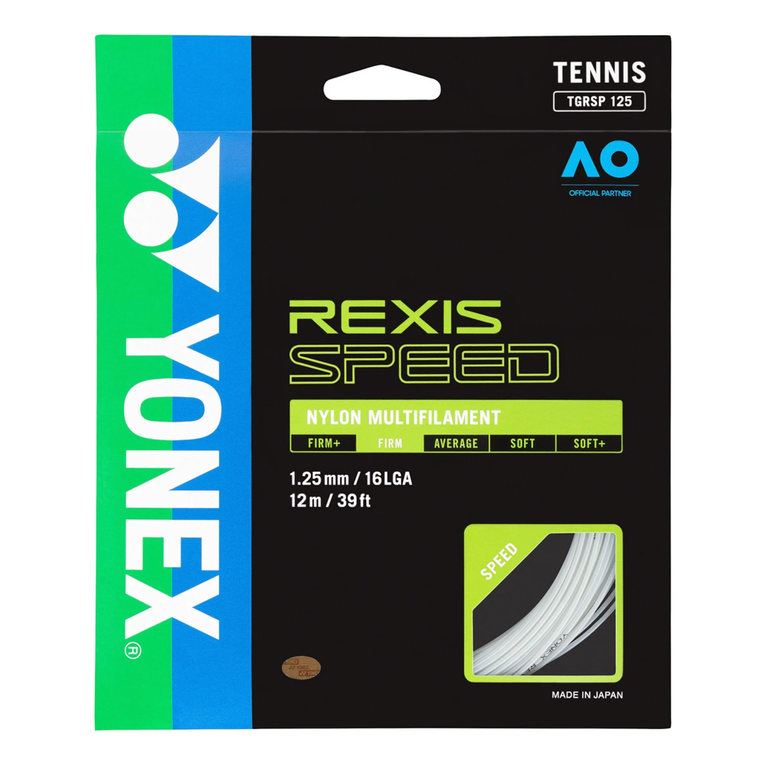 YONEX REXIS Speed Saitenset 12m - Weiß