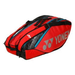 YONEX Pro Racquet Bag SchlÀgertasche 6er - Rot, Schwarz