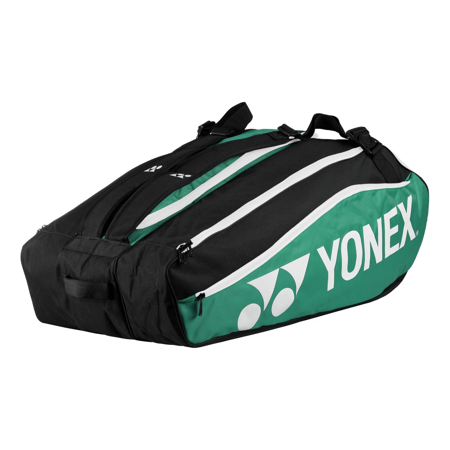 YONEX Club Line Racket Bag Schlägertasche 12er - Grün, Schwarz – Bild 2