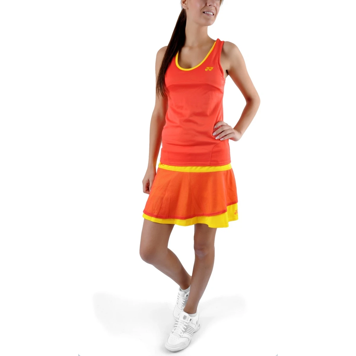 Yonex Tennis-Tank Melbourne Orange Damen â Bild 3