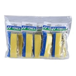 Yonex Overgrip Frottee Grip (Übergriffband) Gelb- 10 Stück Im Beutel
