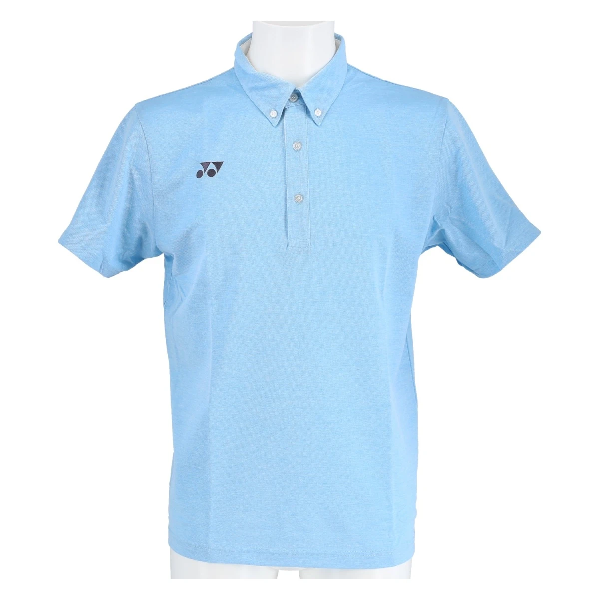 Yonex Sport-Polo Pique Hellblau Herren