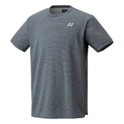 Yonex Sport-Tshirt Crew Neck Small Logo #22 Grau Herren