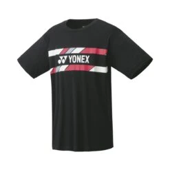 Yonex Sport-Tshirt Logo Print #21 Schwarz Herren