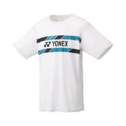 Yonex Sport-Tshirt Logo Print #21 Weiss Herren
