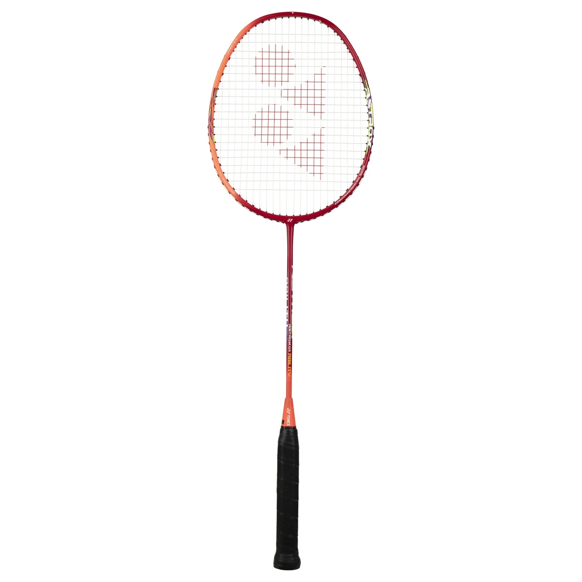 Yonex Badmintonschläger Astrox 01 Ability (kopflastig, Sehr Flexibel) Rot - Besaitet - – Bild 4