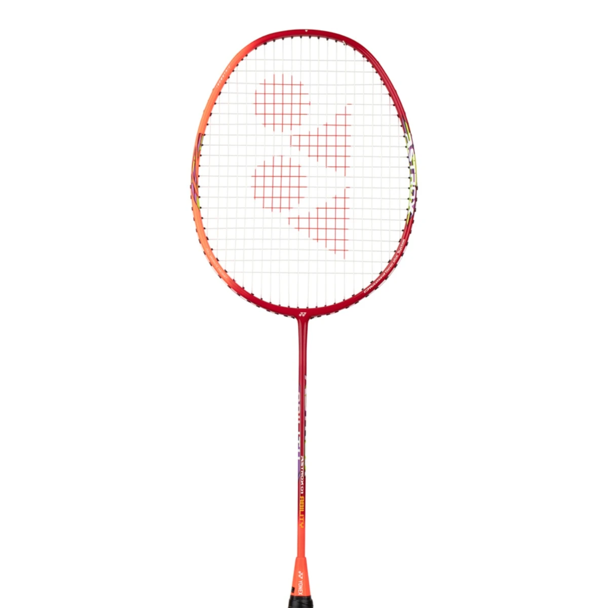 Yonex Badmintonschläger Astrox 01 Ability (kopflastig, Sehr Flexibel) Rot - Besaitet - – Bild 5