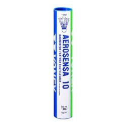 Yonex Badmintonbälle Aerosensa 10 Naturfeder Weiss Dose 12er