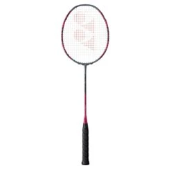 Yonex Badmintonschläger ARC Saber 11 Pro (ausgewogen, Steif, Made In Japan) Grau/rot - Unbesaitet -