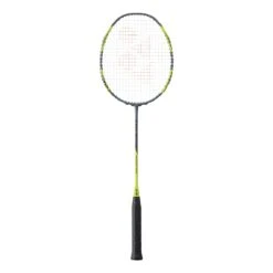 Yonex Badmintonschläger ARC Saber 7 Tour (ausgewogen, Mittel) Grau/gelb- Besaitet -