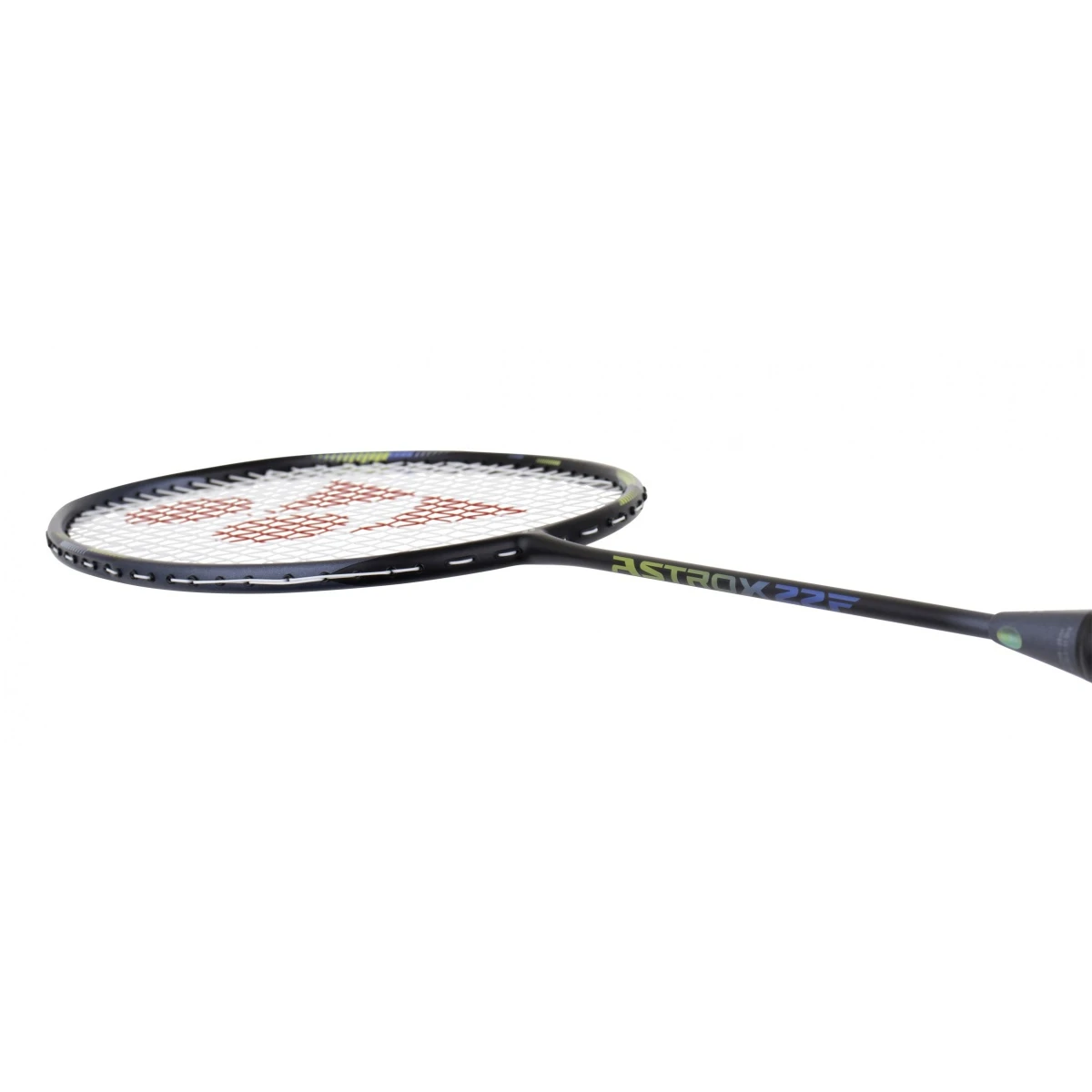 Yonex Badmintonschläger Astrox 22F (kopflastig, Mittel) Schwarz/lime - Besaitet - – Bild 3