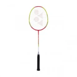 Yonex Badmintonschläger Nanoflare 100 Pink/gelb - Besaitet -