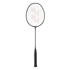 Yonex Badmintonschläger Nanoflare 170 Light (grifflastig, Flexibel) Schwarz/orange - Besaitet -