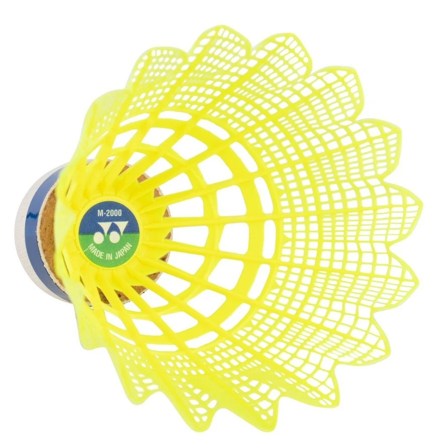 Yonex Badmintonbälle Mavis 2000 Nylon Dose Gelb 6er – Bild 3