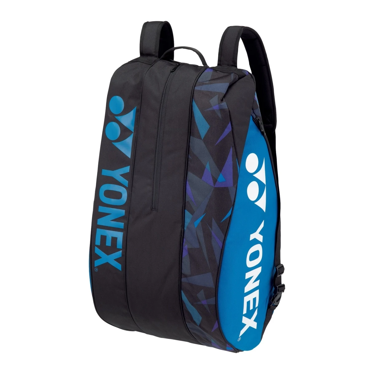 Yonex Racketbag Pro Racquet (Schlägertasche, 3 Hauptfächer, Therrmofach) Schwarz/grün 9er – Bild 4