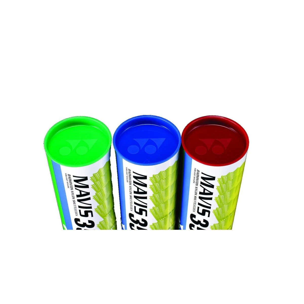 Yonex Badmintonbälle Mavis 350 Nylon Gelb Dose 3er – Bild 2