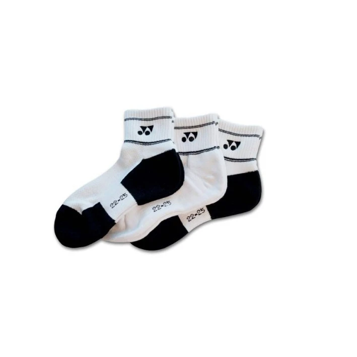 Yonex Sportsocken Ankle Indoor Weiss/schwarz Herren - 3 Paar â Bild 2