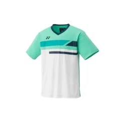 Yonex Sport-Tshirt Crew Neck Club Team 2023 Weiss/mintgrün Jungen