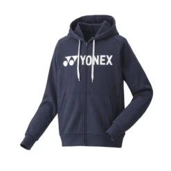Yonex Kapuzenjacke Full-Zip Logo Navyblau Herren
