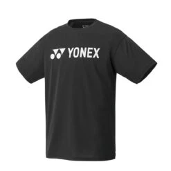 Yonex Sport-Tshirt Club Team Logo Print Schwarz Herren