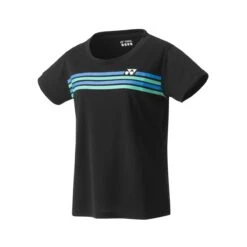 Yonex Sport-Shirt Club Team Schwarz Damen