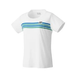 Yonex Sport-Shirt Club Team Weiss Damen