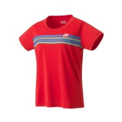 Yonex Sport-Shirt Club Team Rot Damen