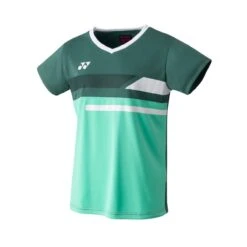 Yonex Sport-Tshirt Crew Neck Club Team 2023 Grün Damen