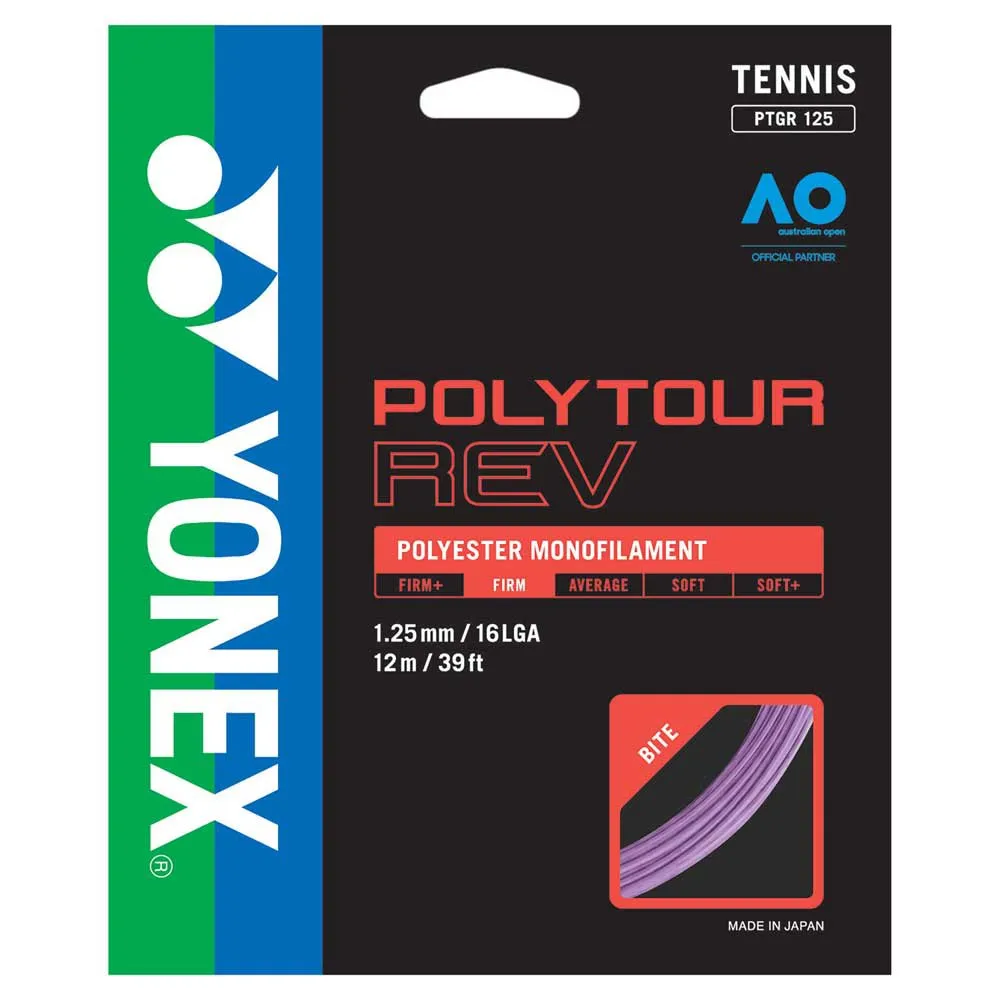 YONEX Polytour Rev 12 M Tennis Einzelsaite â Bild 2